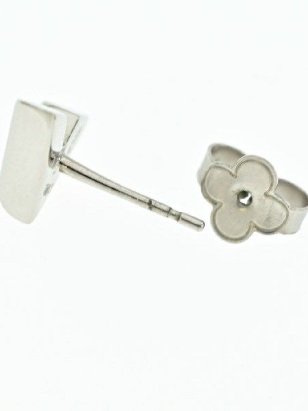 Louis Vuitton Earrings Silver - Picture 3 of 4